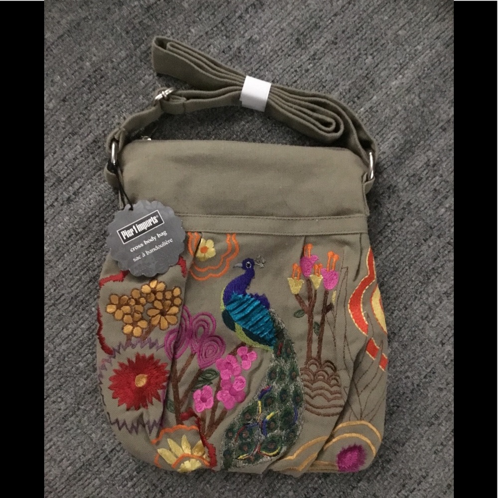 Pier 1 Imports Crosby body purse NWT